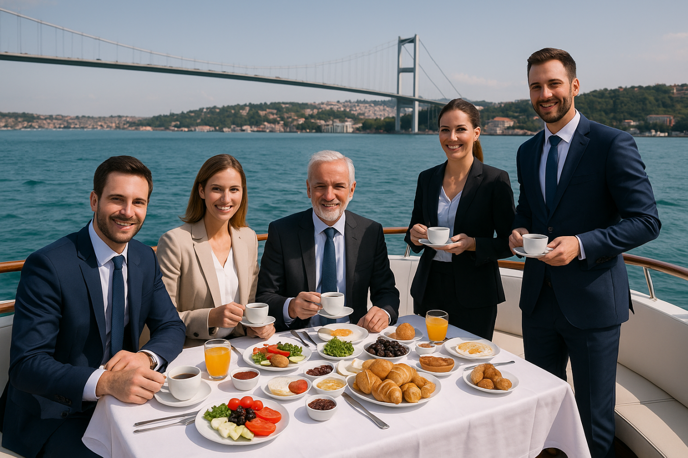 Teknede Şirket Kahvaltısı